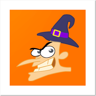 Halloween Doofenshmirtz Posters and Art